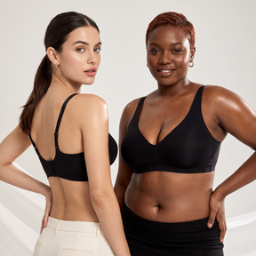 Deep V Jelly Bra No Underwire