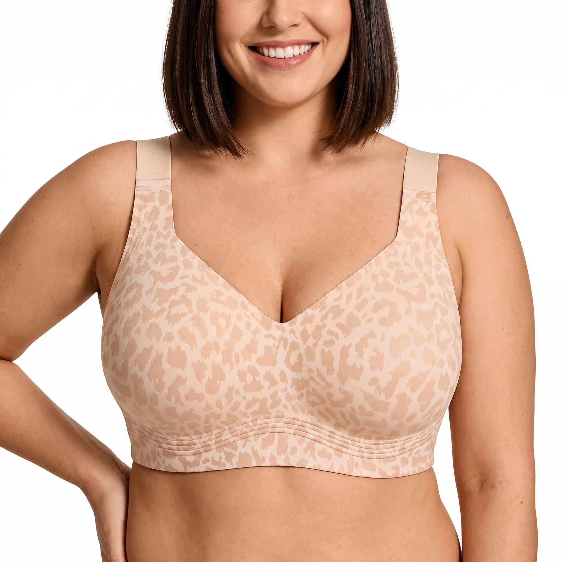 Jelly Bra Plus Size Supportive Seamless Bras