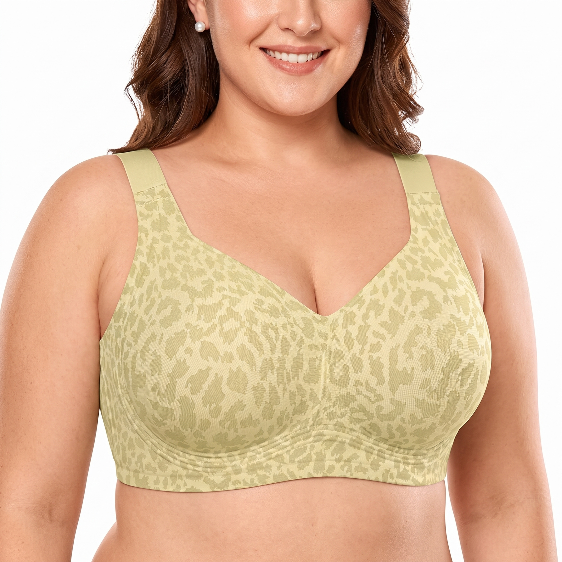 Jelly Bra Plus Size Supportive Seamless Bras