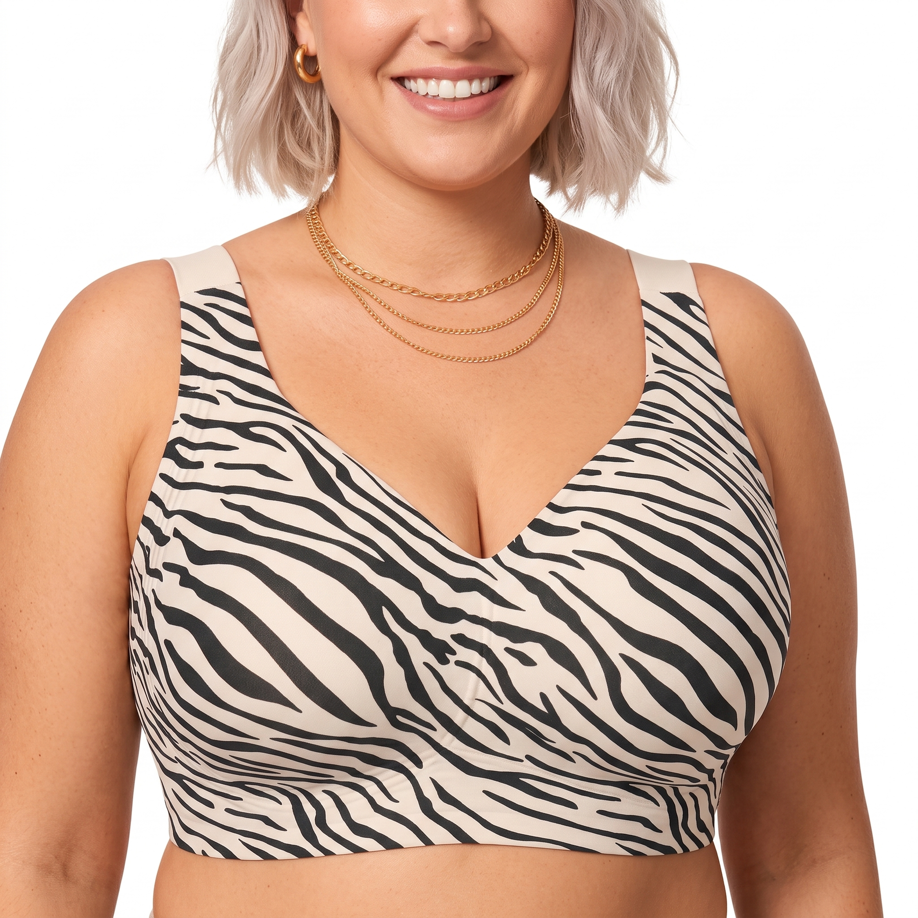 Jelly Bra Plus Size Supportive Seamless Bras