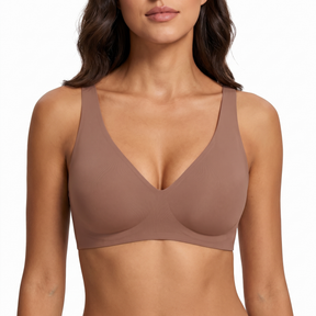 Deep V Jelly Bra No Underwire