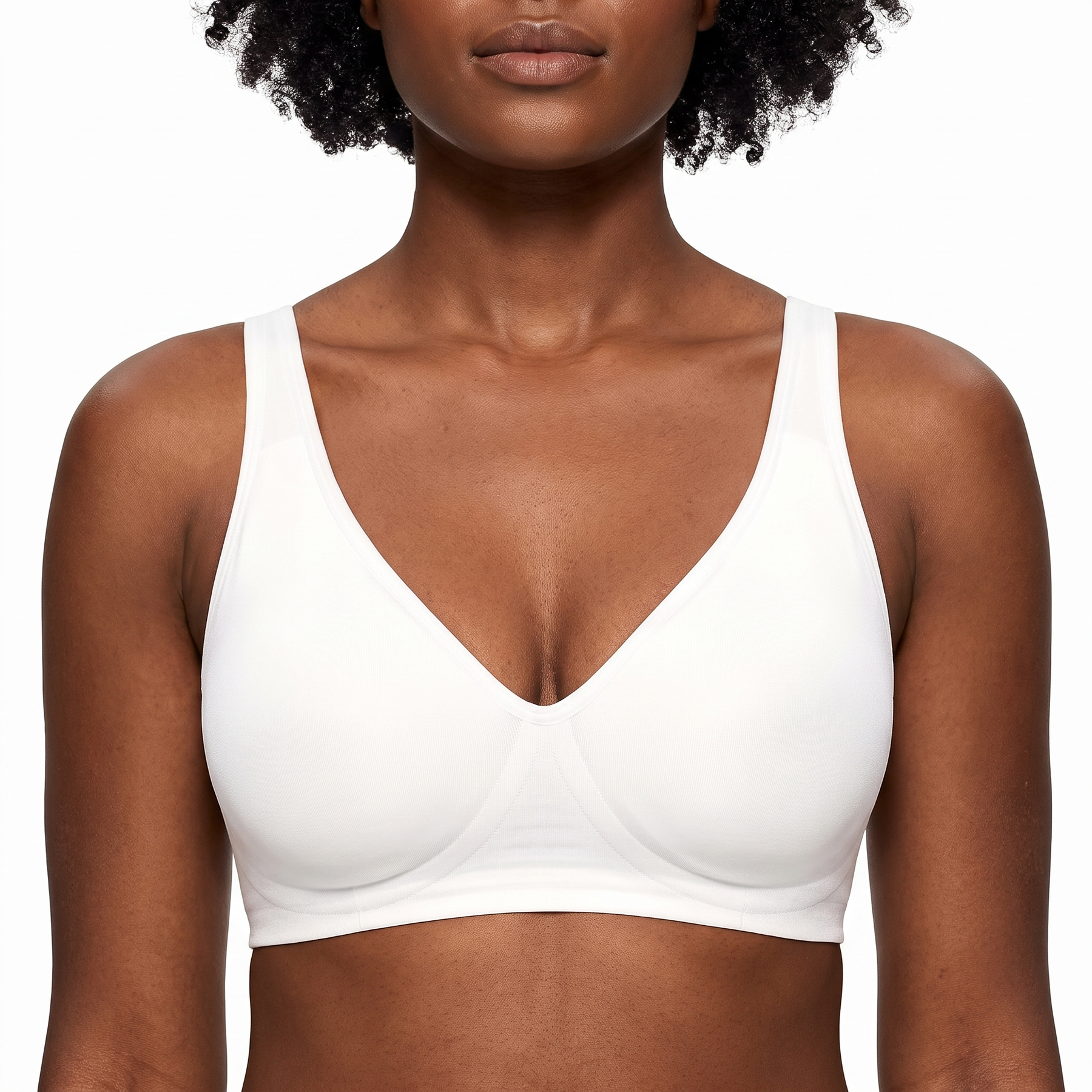 Deep V Jelly Bra No Underwire