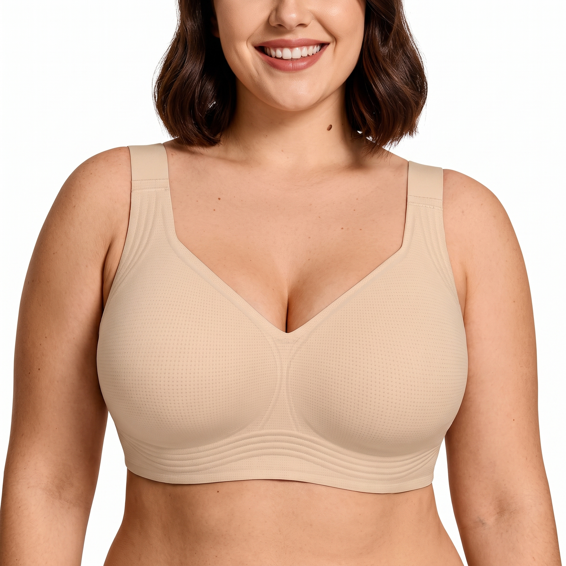 Jelly Bra Plus Size Supportive Seamless Bras
