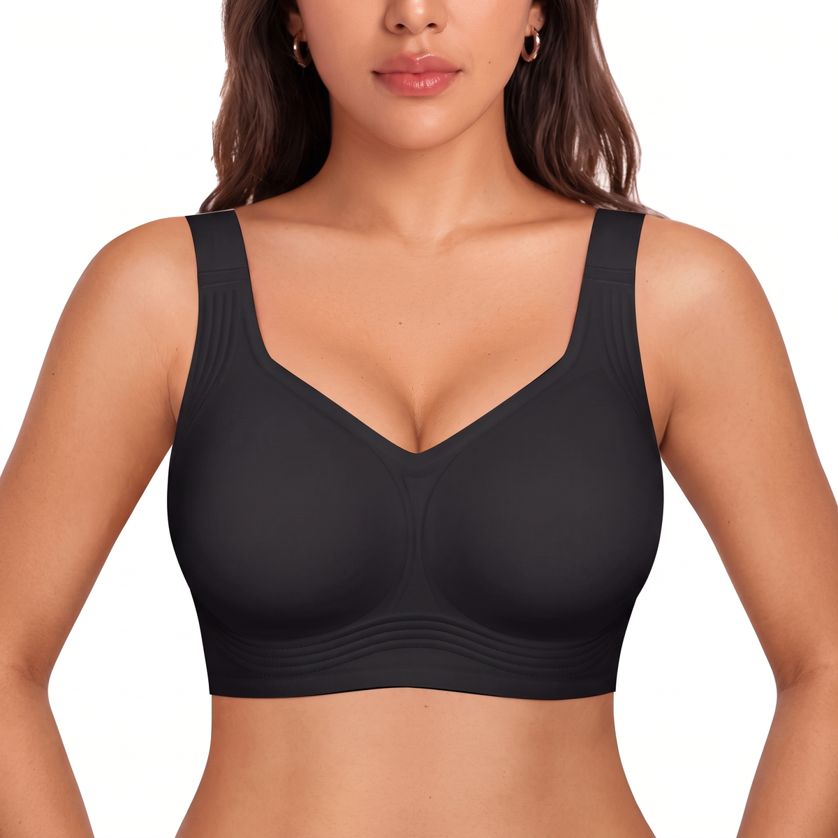 Jelly Bra Plus Size Supportive Seamless Bras