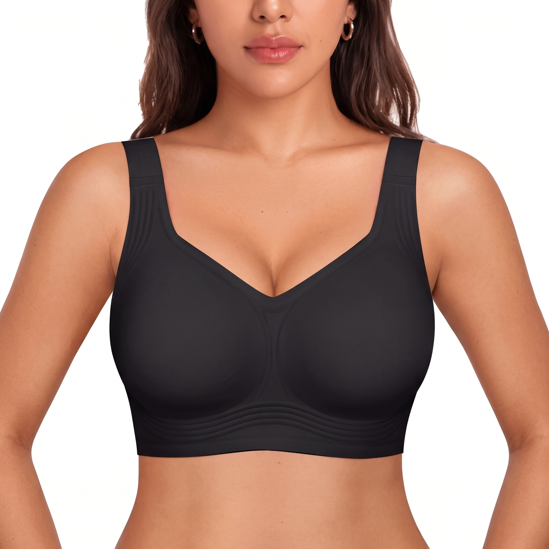 Jelly Bra Plus Size Supportive Seamless Bras