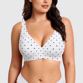 Deep V Jelly Bra No Underwire