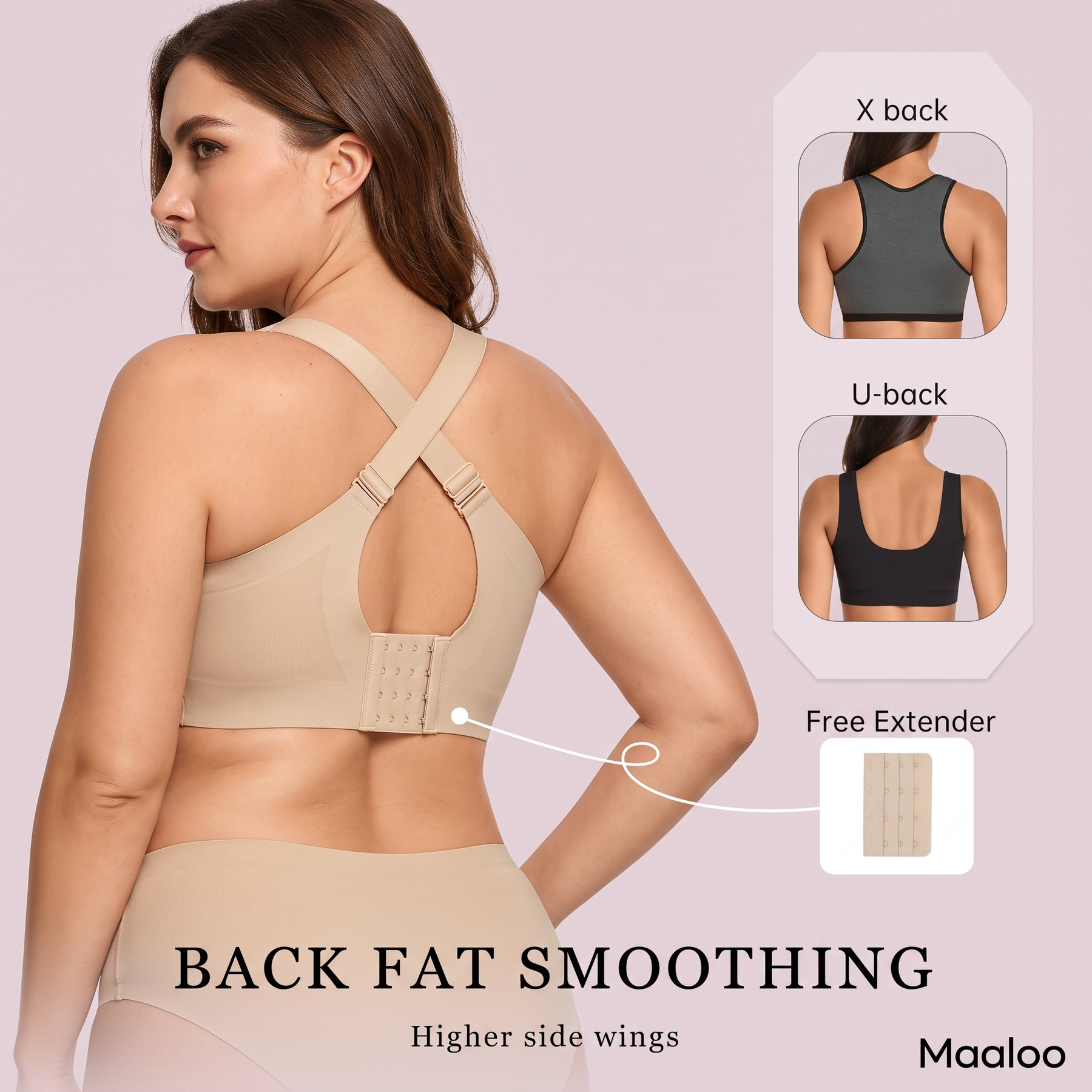 Jelly Bra Plus Size Supportive Seamless Bras