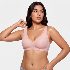 Deep V Jelly Bra No Underwire