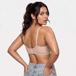 Deep V Jelly Bra No Underwire