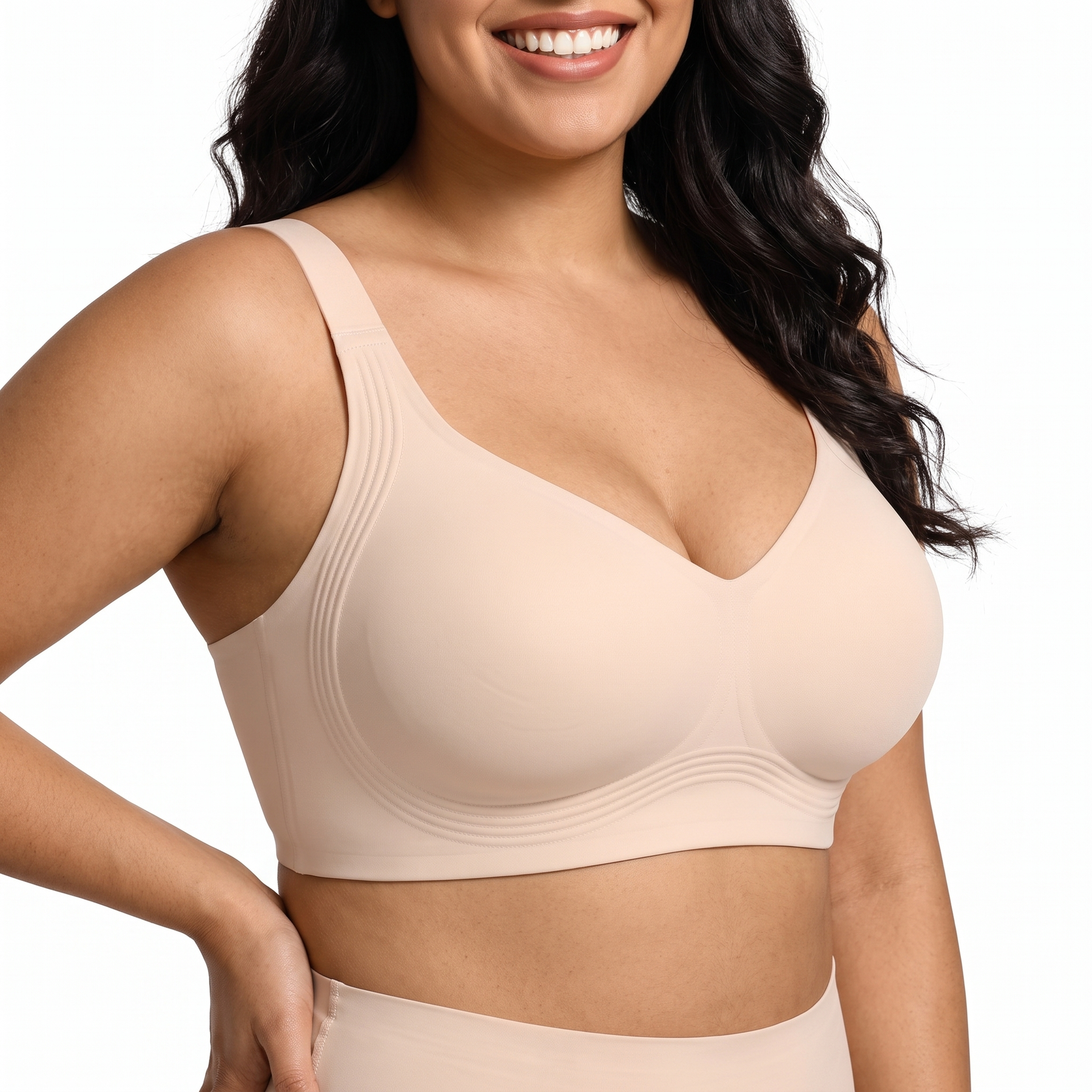 Jelly Bra Plus Size Supportive Seamless Bras