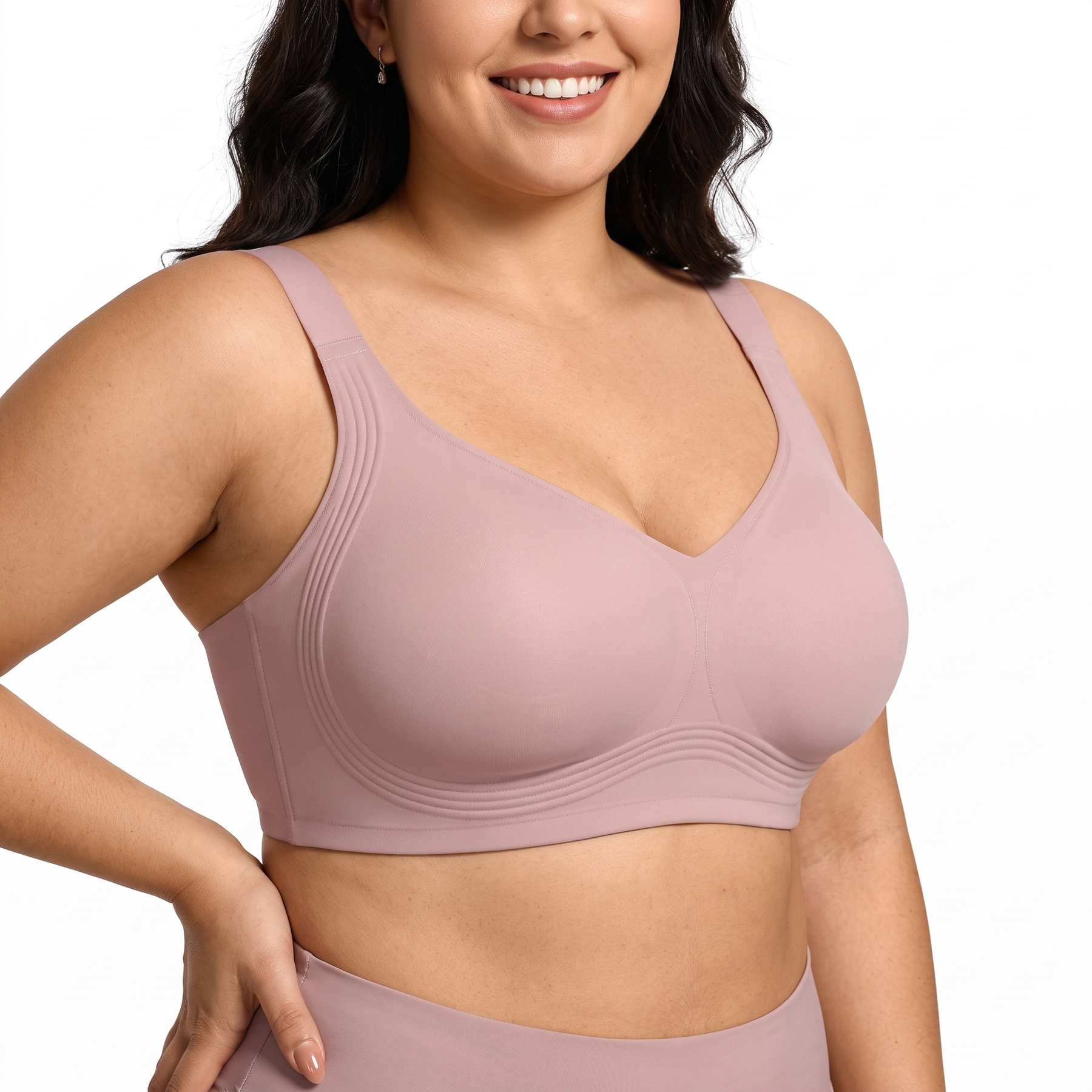 Jelly Bra Plus Size Supportive Seamless Bras